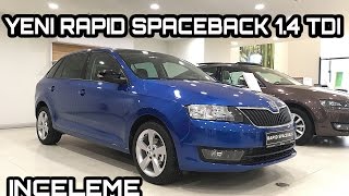 Yeni Skoda Rapid 14 TDİ DSG  Showroom İnceleme [upl. by Zia]