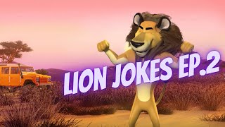 BUSHVELD😂LION JOKE 🤣animatedjokes cartoonjoke 3danimatedstories 3dcartoonjoke 3danimatedvideo [upl. by Stander]