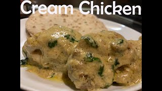 Cream Chicken Recipe in Hindi  क्रीम चिकन  North Indian special  Chawlas Cream Chicken Decoded [upl. by Nadirehs]