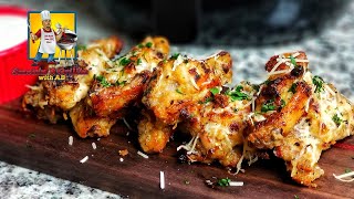 Garlic Parmesan Chicken Wings  Appetizers [upl. by Ueih]