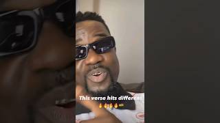 Ghanaian Rapper Sarkodie Sings Daddy Lumbas Mensei da harry remix [upl. by Ettennan]