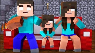 MINECRAFT WHOS YOUR FAMILY  RETORNO FAMÍLIA HEROBRINE [upl. by Tedi]