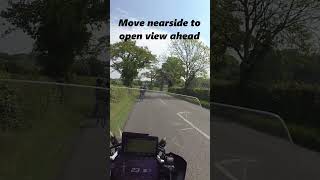 🚴🏻‍♂️🏍️ Overtaking Cyclists Safely shorts motorcycle motovlog cycling [upl. by Vito]