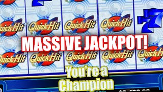 HIGH LIMIT QUICK HIT DIAMOND JACKPOT ★★ BIGGEST DIAMOND BONUS ON YOUTUBE [upl. by Kenon815]