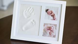 A Timeless Baby Shower Gift Baby Handprint Kit by Little Hippo [upl. by Hoehne939]