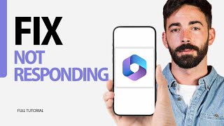 How To Fix Not Responding On Microsoft 365 Office App 2024 [upl. by Bolton]