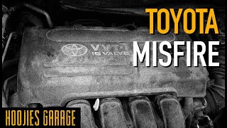 TOYOTA ENGINE MISFIRE EASILY FIXED [upl. by Ainatit]