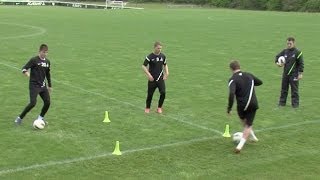 Master ball control  Soccer training drills  Nike Academy [upl. by Dnaleel]