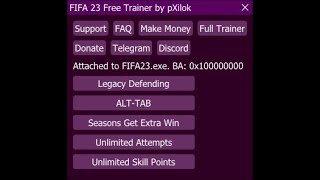 FIFA 23  Free Download Cheat Hack Trainer Edition [upl. by Miki14]