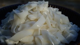 How to make Fresh Rice Noodles  河粉  Ho Fun  Morgane Recipes [upl. by Kimbell]