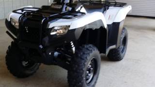 2016 Honda FourTrax Rancher 420 DCT  IRS  EPS 4x4 ATV TRX420FA6 WalkAround Video [upl. by Gilbye]