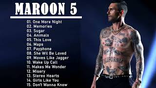 The Best Of Maroon 5 Maroon 5 Greatest Hits Full Album 2022 [upl. by Sorazal]