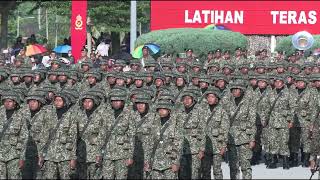 Perbarisan Tamat Latihan Perajurit Muda Lelaki Siri 19421 Dan Wanita Siri 4721 [upl. by Aerdnuahs408]