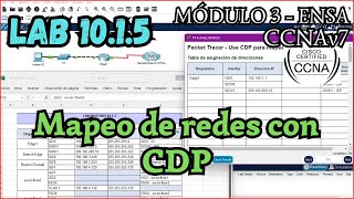 1015 Packet tracer  Mapeo de redes con CDP Resolucion [upl. by Alysa347]