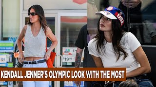 Kendall Jenners Olympic look with the most timeless and chic footwear [upl. by Eiramlatsyrk]