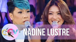 Nadine admits shes scared of being poked fun at by Vice  GGV [upl. by Revell]