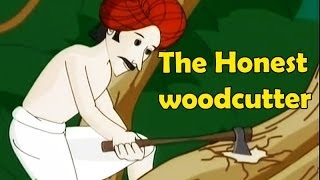 The Honest woodcutter  Grandpas Treasure English Stories [upl. by Norat]