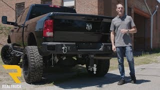 Hammerhead Rear Bumper Fast Facts on a 2016 Dodge Ram 2500 [upl. by Anelyak32]