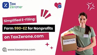 Simplified EFiling Form 990EZ for Nonprofits on TaxZeronecom [upl. by Holmun]