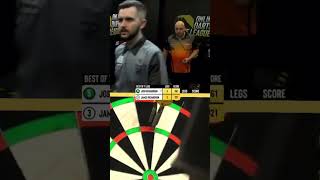 He hit a 9 Darter against HIS SON 🤯 darts [upl. by Vey]