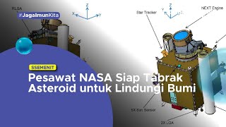 Pesawat NASA Siap Tabrak Asteroid untuk Lindungi Bumi [upl. by Adnarahs]