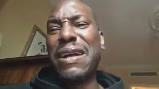 Tyrese Breakdown Crying Over Pending Court Decision To Take His Daughter Away From Him [upl. by Yretsym]