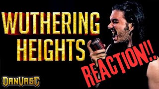 “Wuthering Heights ANGRA Cover”  Dan Vasc REACTION [upl. by Phalan]