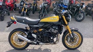 2024 KAWASAKI Z900RS 68 MILES  WALKAROUND  COMPLETELY MOTORBIKES [upl. by Lockhart]