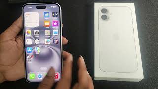 how to check IMEI Number in iPhone 16 Plus  iPhone me IMEI number check kaise Kare [upl. by Llevol166]