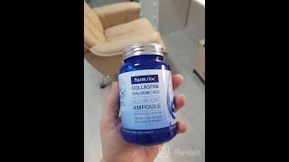 Reviews on Farmstay collagen hyaluronic Acid AllInOne Ampoule shorts [upl. by Eirrotal]