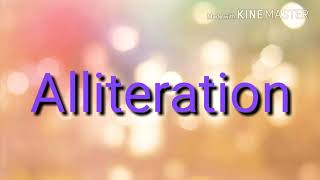 What is Alliteration  Figure of speech [upl. by Kreager]