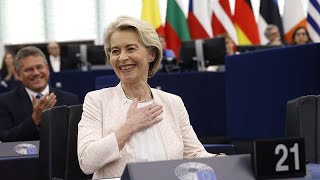 Élection dUrsula von der Leyen  qui a voté pour et qui a voté contre [upl. by Kashden622]