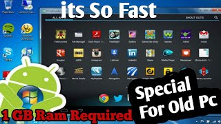 Best Android Emulator For Gaming For Old PC On 2GB Ram Usama Chaudhry [upl. by Aicital]