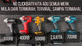 inikan yang kalian mau adu semua merk impact wrench dari yg termurah sampai termahal makita vs apr [upl. by Dougie]