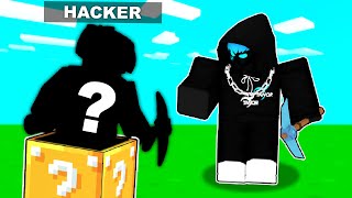 RANDOM teammate secretly HACKED in Roblox Bedwars So I Banned Him [upl. by Lucic343]