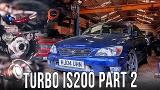 Lexus IS200 Turbo Build Part 2  Fuel Cut Defender and Intercooler [upl. by Leonhard269]