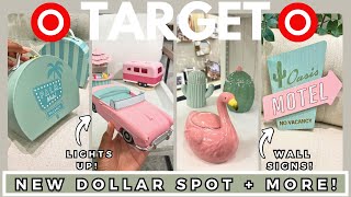 🦩NEW 🌴 TARGET DOLLAR SPOT  SUMMER 2024 SHOP WITH ME  HOME DECOR MUST HAVES  SHOPPING VLOG [upl. by Pincince461]