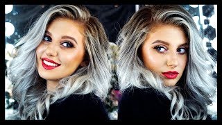 Get Santas Attention This Holiday Season  Classic Holiday Makeup Look  Some Hair Tips [upl. by Ehud901]