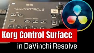 How to  Korg Nanokontrol2 amp DaVinci Resolve [upl. by Timotheus476]