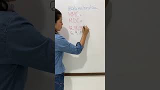 Como calcular mmc e MDC simultaneamente matemáticaconcursos matematica matematicaconcursos [upl. by Dazraf]