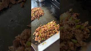 pizza philly cheesesteaks on the weber griddle  Griddle Recipes  HowToBBQRight Shorts [upl. by Raney581]