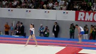 Pauline Morel FX Qual Internationaux de France 2010 Paris Bercy [upl. by Martine]