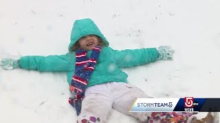 Worcester misses brunt of noreaster still sees plowable snow [upl. by Ttereve]