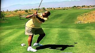 Charles Barkley Golf Swing [upl. by Atihana]