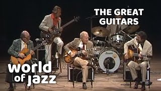 The Great Guitars Barney Kessel Charlie Byrd and Herb Ellis • 11071982 • World of Jazz [upl. by Dahsraf]