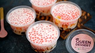 ADA YANG BARU LAGI NIH  DESSERT DRINK SAGO JELLY MILK DURIAN  PALING TOP  IDE JUALAN TAKJIL [upl. by Lleznod]