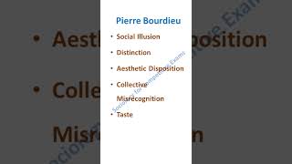 Pierre Bourdieu  UGC NET Sociology  Sociological Concepts  GATE Sociology  Bourdieu Sociology [upl. by Madalyn]