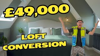 £49000 Finished Dormer Loft Conversion  Attic Conversion [upl. by Aigneis]