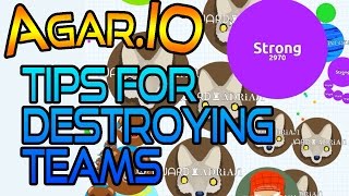 Agario  Tips for Destroying Teams [upl. by Wiley]