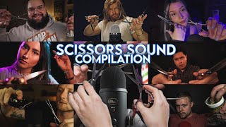 ASMR Best Scissors Sounds ✂️ Compilation [upl. by Ahsinut]